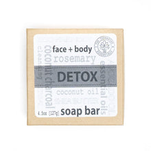 Load image into Gallery viewer, Aromatheraphy Detox Coconut Charcoal Face & Vegan Body Soap - Langa Life
