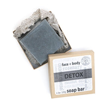 Load image into Gallery viewer, Aromatheraphy Detox Coconut Charcoal Face & Vegan Body Soap - Langa Life