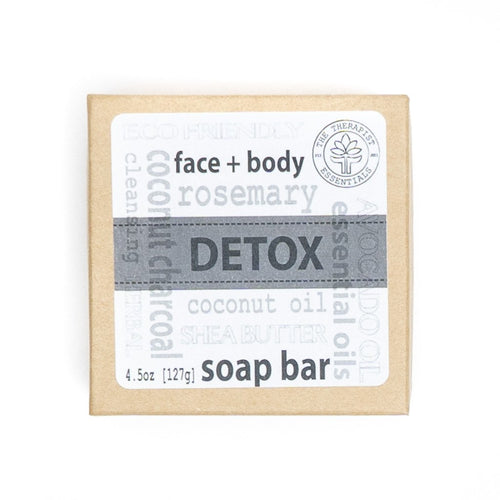 Aromatheraphy Detox Coconut Charcoal Face & Vegan Body Soap - Langa Life